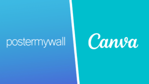 Read more about the article Postermywall vs Canva: Online Design Tool Comparison