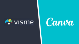 Read more about the article Visme vs Canva: Online Design Tool Comparison